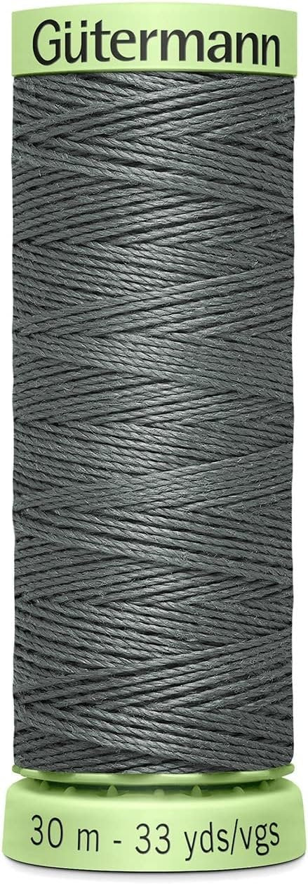 Gutermann Top Stitch Heavy Duty Thread 33 Yards-Rail Grey