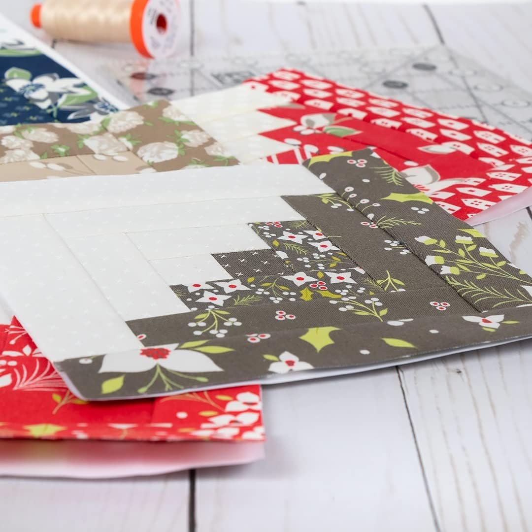 It's Sew Emma Log Cabin Foundation Paper 6 inch