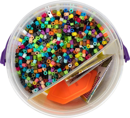 Perler Scooby-Doo Fuse Bead Activity Craft Kit with Pegboards and Ironing Paper, Multicolor 5005 Piece