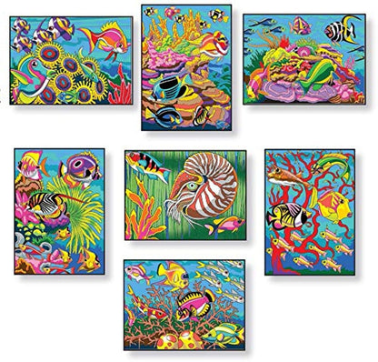 Creative Haven Sea Life Color by Number Coloring Book (Adult Coloring Books: Sea Life)