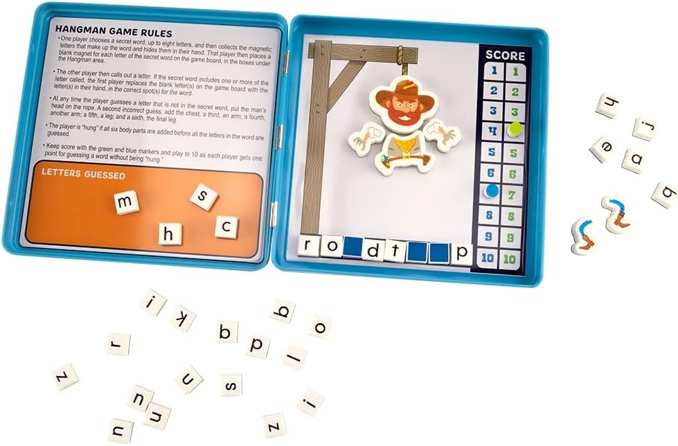 PlayMonster Take 'N Play Anywhere — Checkers — Magnetic Travel Game — Fun on The Go! — for Ages 4+