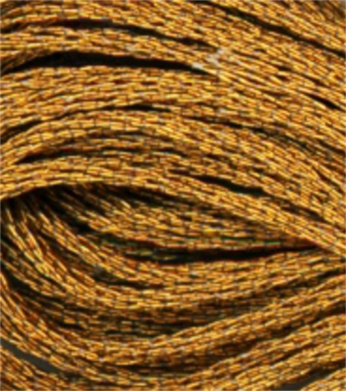 DMC Metallic Embroidery Floss 8.7yds-Golden Oak