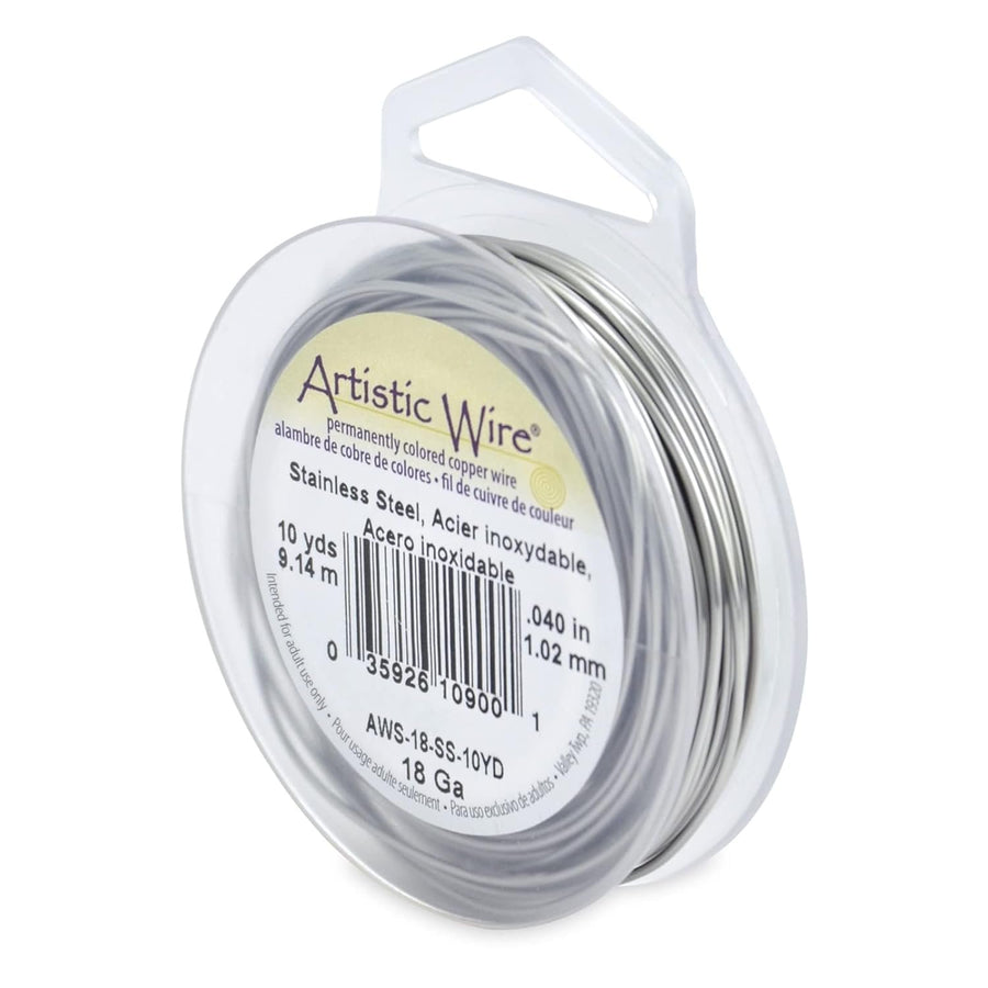 Artistic Wire 30 Gauge Stainless Steel Craft Jewelry Wrapping Wire Wire, 30 yd