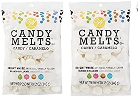 Wilton 1911-1300 Candy Melts, Bright White(2pk)