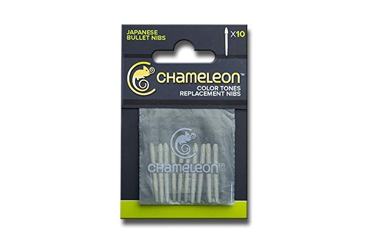 Chameleon Art Products, Replacement Mixing Nibs, Japanese Nibs - 10-Pack