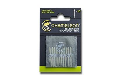 Chameleon Art Products, Replacement Mixing Nibs, Japanese Nibs - 10-Pack
