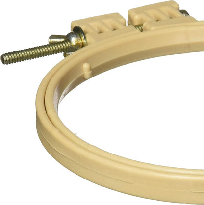 Morgan Products 113 Plastic No-Slip Hoop 5"- , Beige