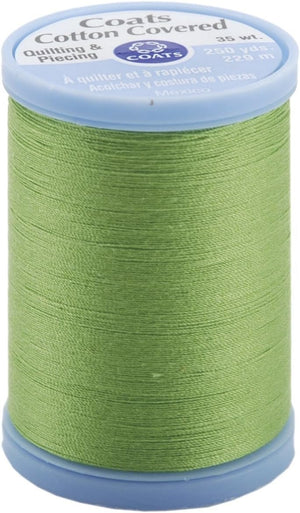 Coats & Clark S925-6840 Cotton Covered Quilting and Piecing Thread, 250-Yard, Lime Green