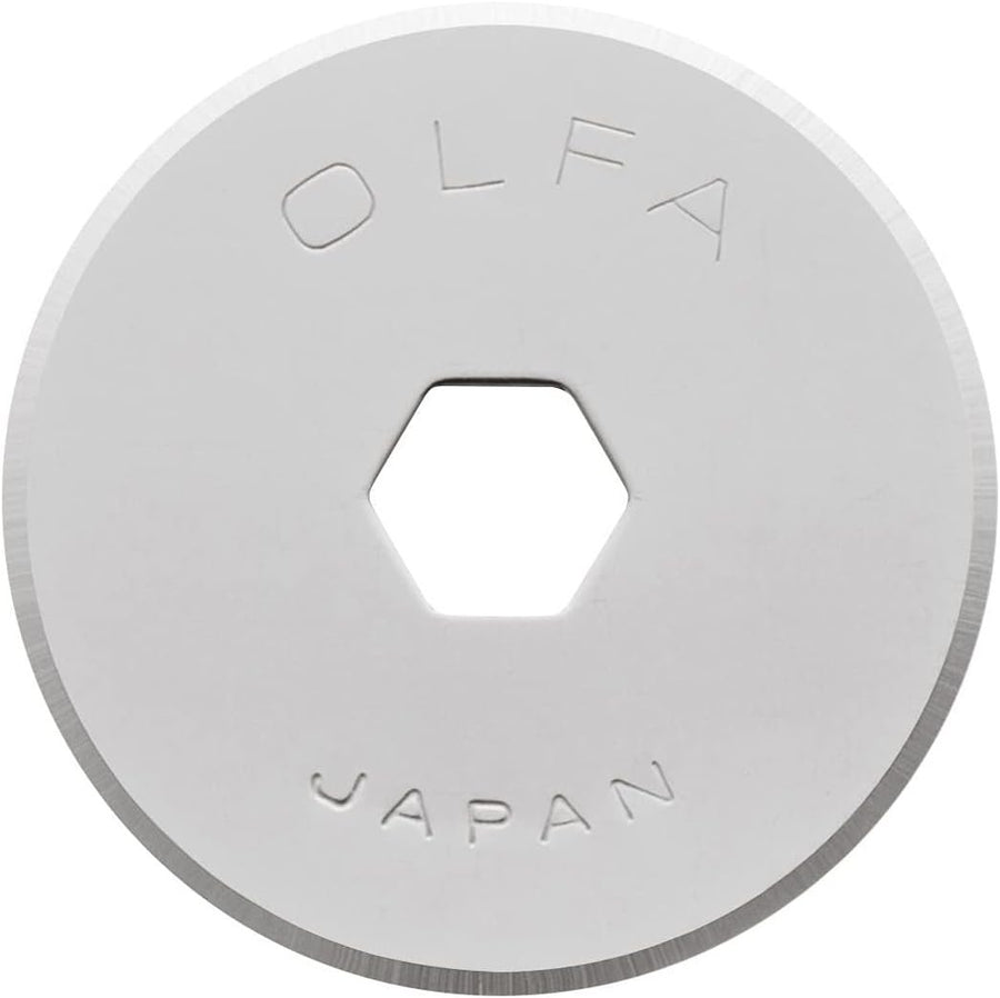 OLFA 9463 RB18-2 18mm Rotary Blades, 2-Pack, Silver