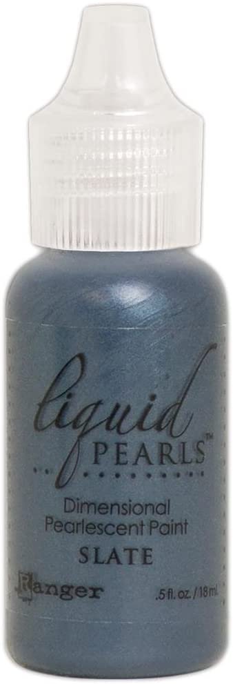Ranger - Liquid Pearls Pearlescent Paint 2018 Bundle of 6 Colors - Bronze, Marigold, Merlot, Sage, Slate and Taffy