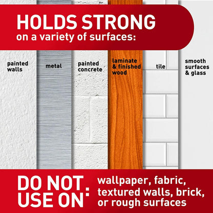 Command Narrow Picture Hanging Strips, White, 4-Pairs, Holds up to 12 lbs.