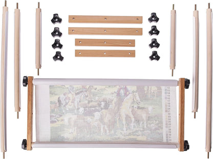 Edmunds HC-CS Handi-Clamp Complete Frame Set, Multi Size, Natural Wood