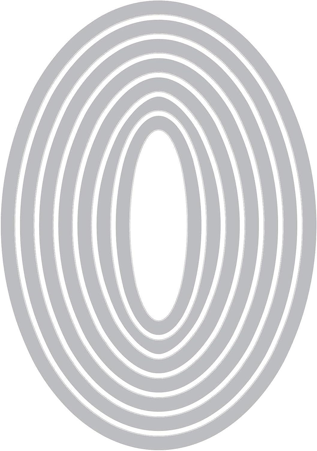 Sizzix Framelits Die Set 7/PK - Ovals