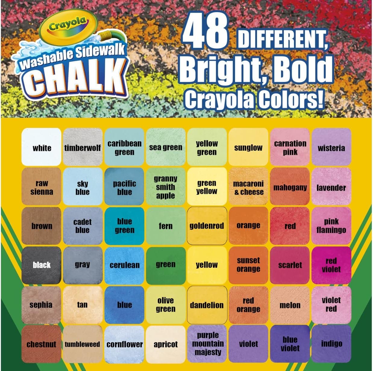 Crayola Sidewalk Chalk (48 Ct)