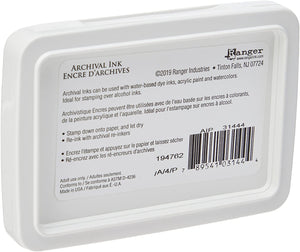 Ranger AIP31444 Ink Pad Cobalt Archival Dye Permanent Waterproof, Multicolor