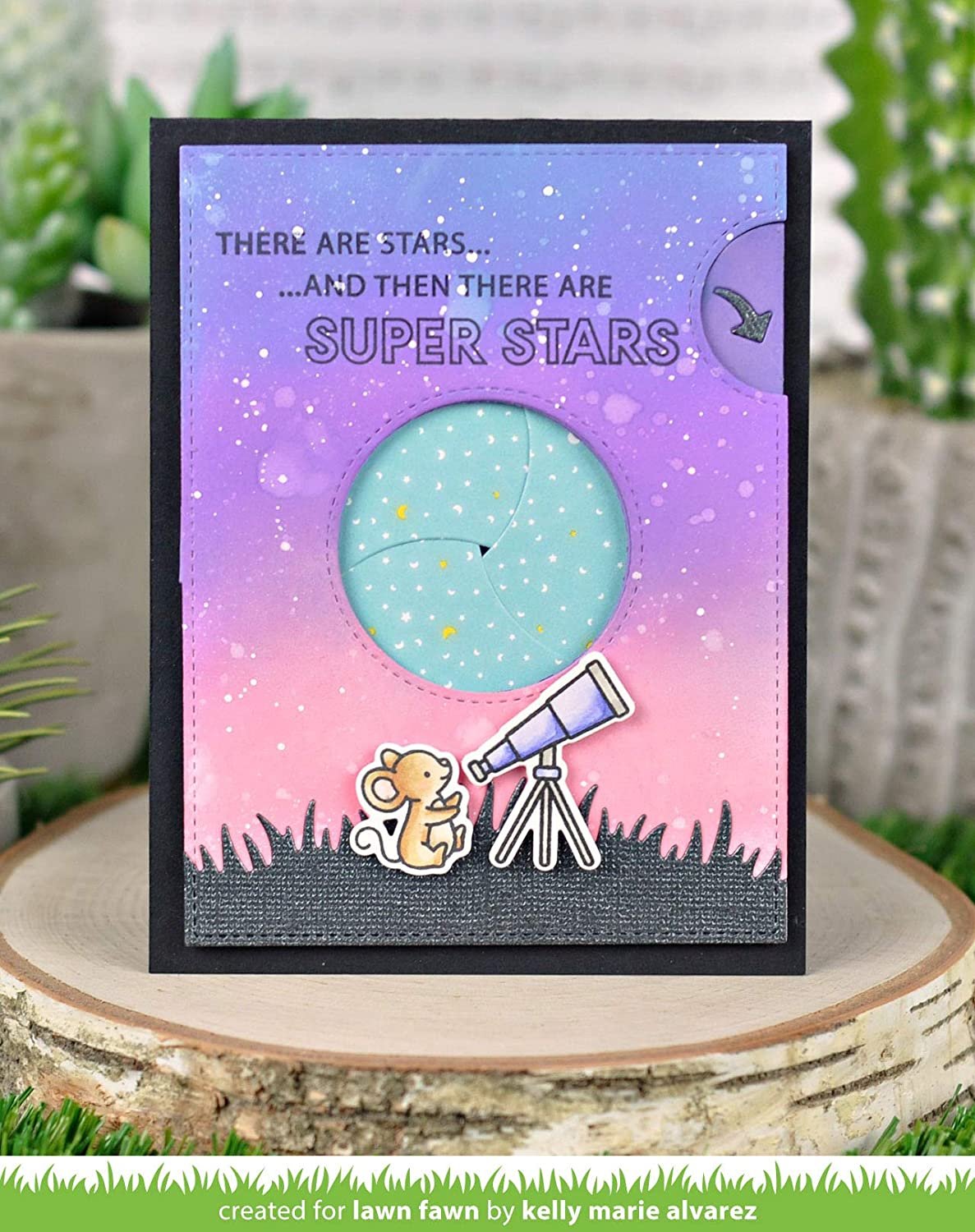 Lawn Fawn Magic Iris Interactive Custom Craft Die and Magic Iris Add-on Custom Craft Die, Bundle of 2 Items (LF2238, LF2239)