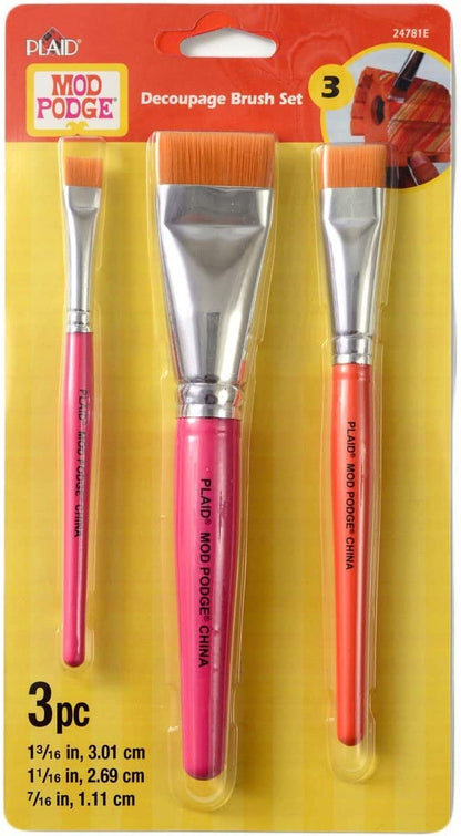 Mod Podge Furniture Brush Set (2 3-Inch), 24781 One Each, Original Version