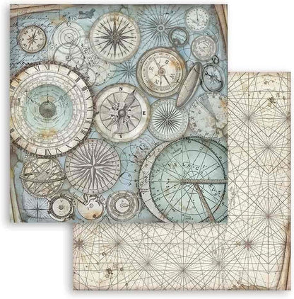 Stamperia Intl Paper PAD 12X12 10PK SIR VAGABO, 30.5 x 30.5, Various
