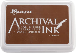 Ranger AIP-31451 Archival Inkpad, Coffee