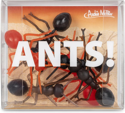 Mcphee Accoutrements Archie Funny Gift Box of Novelty Ants (6 Pack)