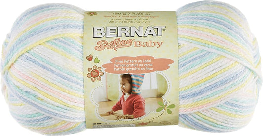 Bernat Softee Baby Yarn -Baby Baby Ombre