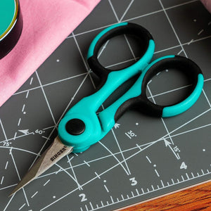 SINGER 00557 4-1/2-Inch ProSeries Detail Scissors with Nano Tip, Teal