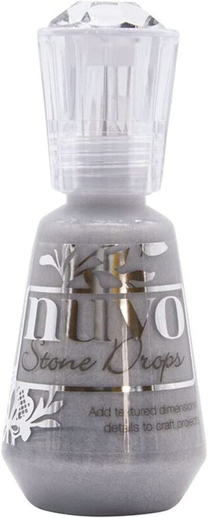 Tonic Studios Nuvo Stone Drops 1.5oz-Boulder Grey