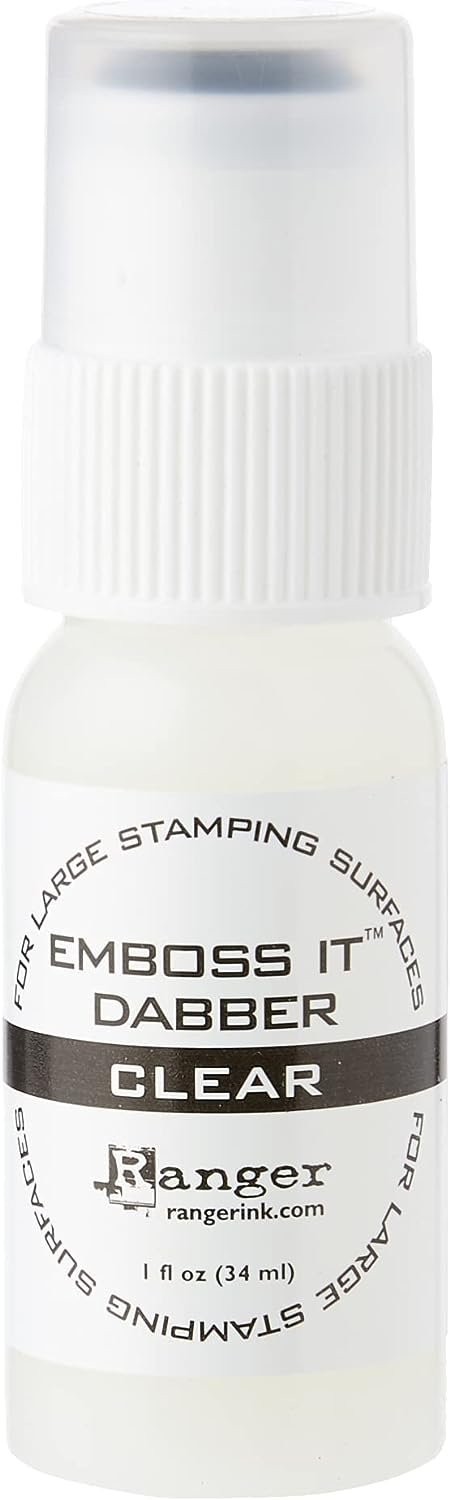 Ranger Emboss it Dabber Bottle, 1-Ounce, Clear