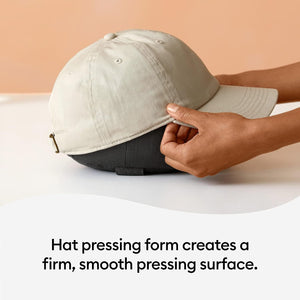 Cricut Hat Press Smart Heat Press Machine for Hats with Built-in Bluetooth, Connects to Cricut Heat App, Curved, Ceramic-Coated Heat Plate, Easy Temperature Control with Safety Base & Auto-Off Feature
