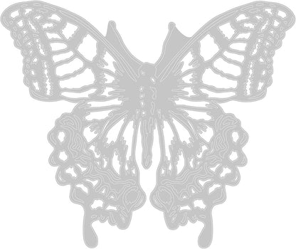 Sizzix Thinlits Die 665201 Perspective Butterfly by Tim Holtz, Multicolor