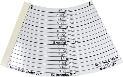 Euro Tool Ez Sizer, Bracelet Mandrel, Travel Size | GAU-110.10