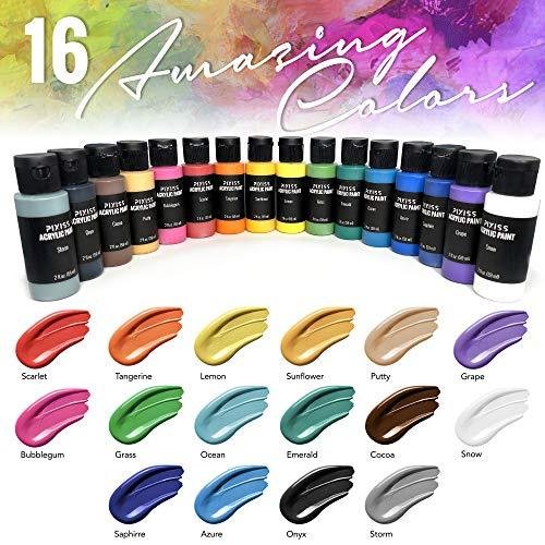 Acrylic Paint Pouring Kit - 65pc.