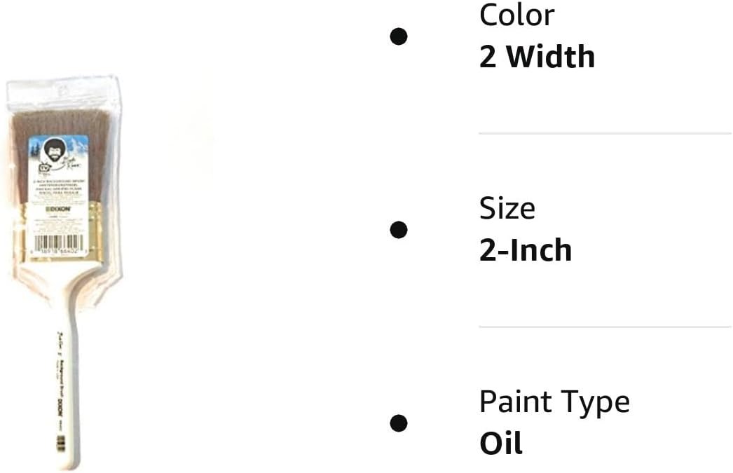 Martin/ F. Weber Bob Ross 2-Inch Background Blender Brush (CR6402)