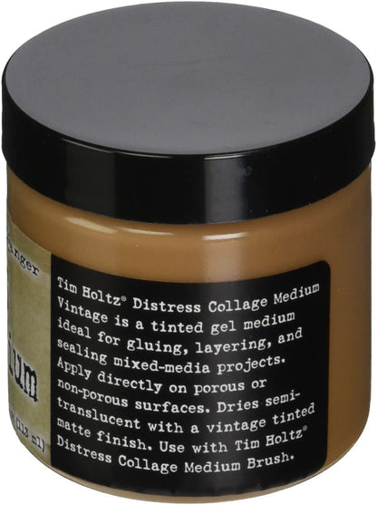 Ranger TDA47940 Tim Holtz Distress Collage Medium, Vintage