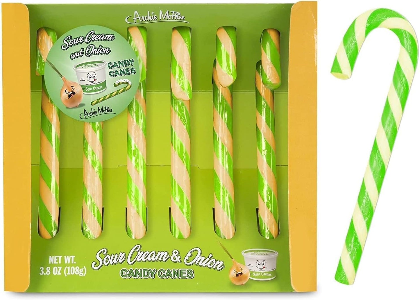 Mcphee Archie Sour Cream & Onion Candy Canes