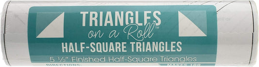It's Sew Emma TRIANGLES ON A ROLL 1/2SQ 5.5", 50' 5.50" Finished Size