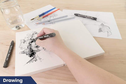 Pacific Arc Jumbo Watersoluble Graphite Sticks