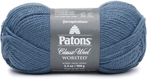 Patons Classic Wool Yarn, Country Blue