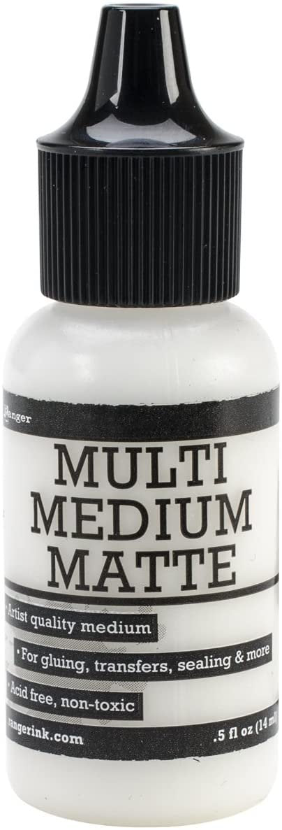 Ranger INK41511 Multi Medium Bottle, 0.5-Ounce, Matte