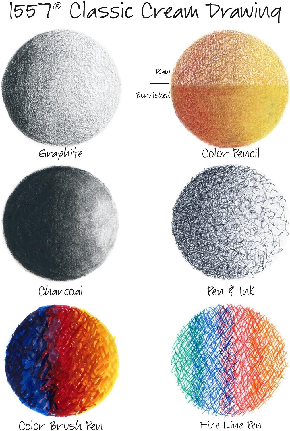 Canson Cream Pad Artist Series Drawing