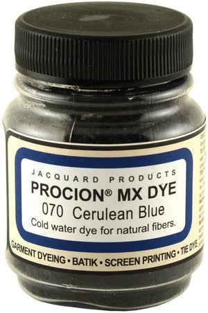 Deco Art Jacquard Procion Mx Dye, 2/3-Ounce, Cerulean Blue