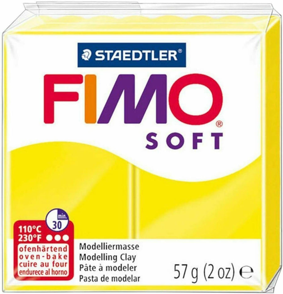 FIMO Soft & Effect Polymer Oven Modelling Clay - 57g - Set of 8 - The Squeezy Juicy Collection