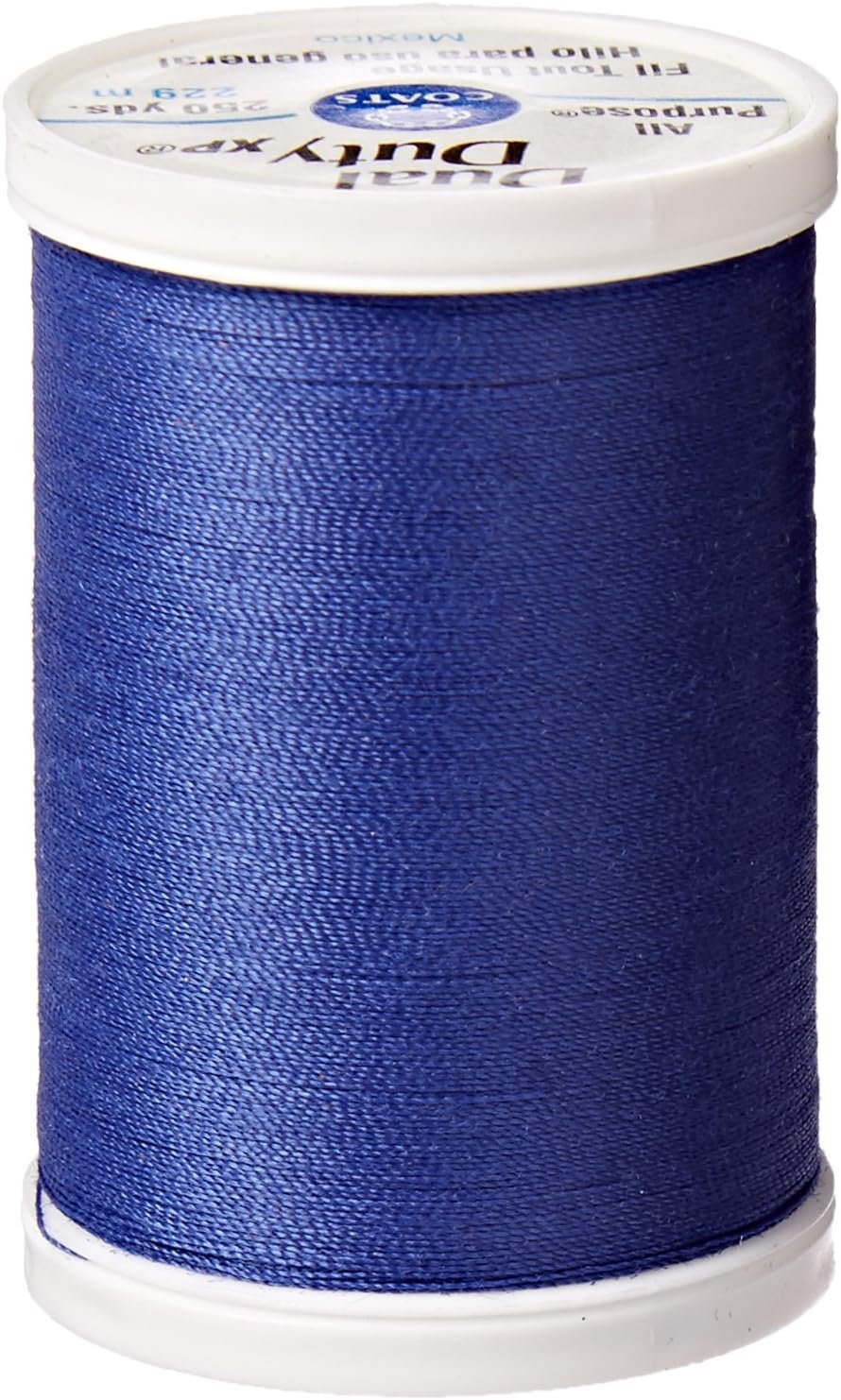 Coats Thread & Zippers S910-4270 Dual Duty XP General Purpose Thread, 250-Yard, Monaco Blue