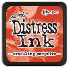 Mini Distress Ink Pads- Bundle of 8 Tim Holtz Saltwater Taffy, Speckled Egg, Crackling Campfire, Rustic Wilderness, Kitsch Flamingo, Salvaged Patina, Prize Ribbon, Villainous Potion Tim Holtz Ranger