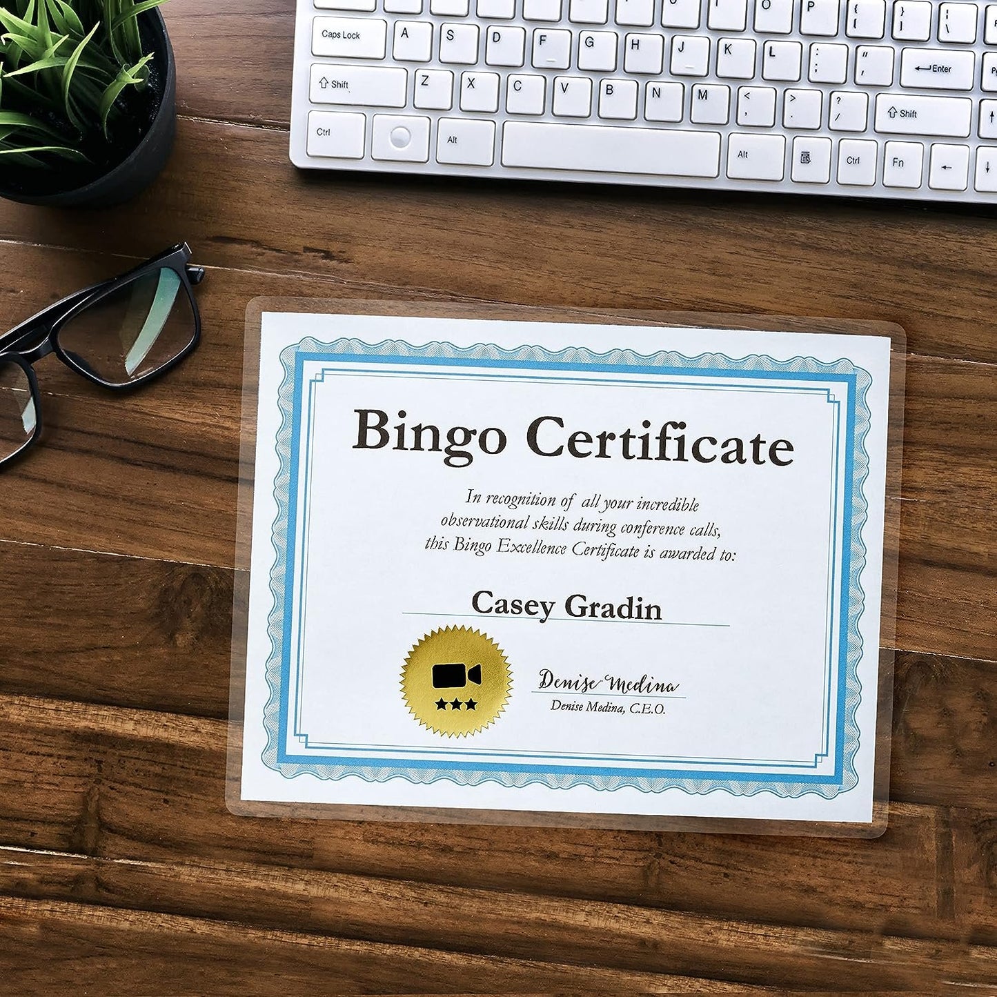 Avery Self-Adhesive Laminating Sheets