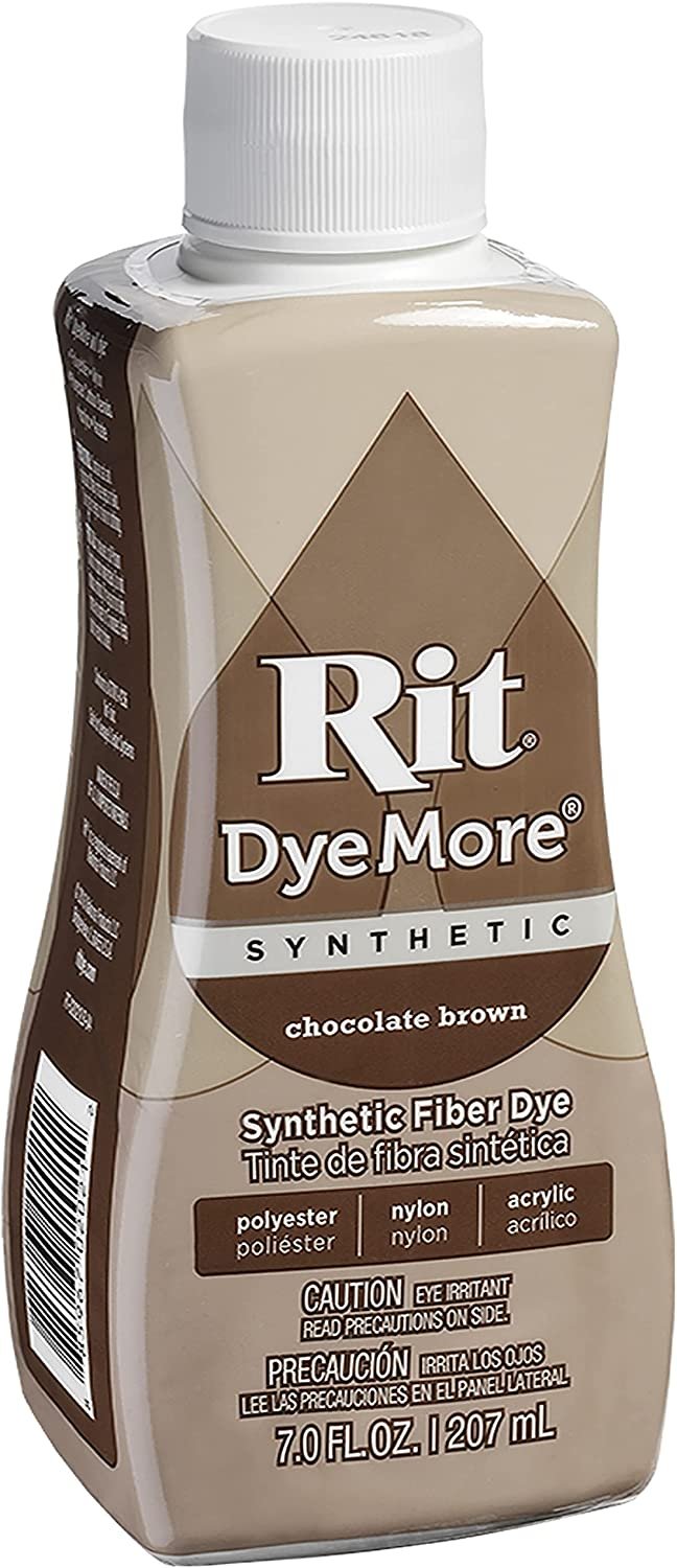 Rit DyeMore Liquid Dye, Chocolate Brown 7-Ounce