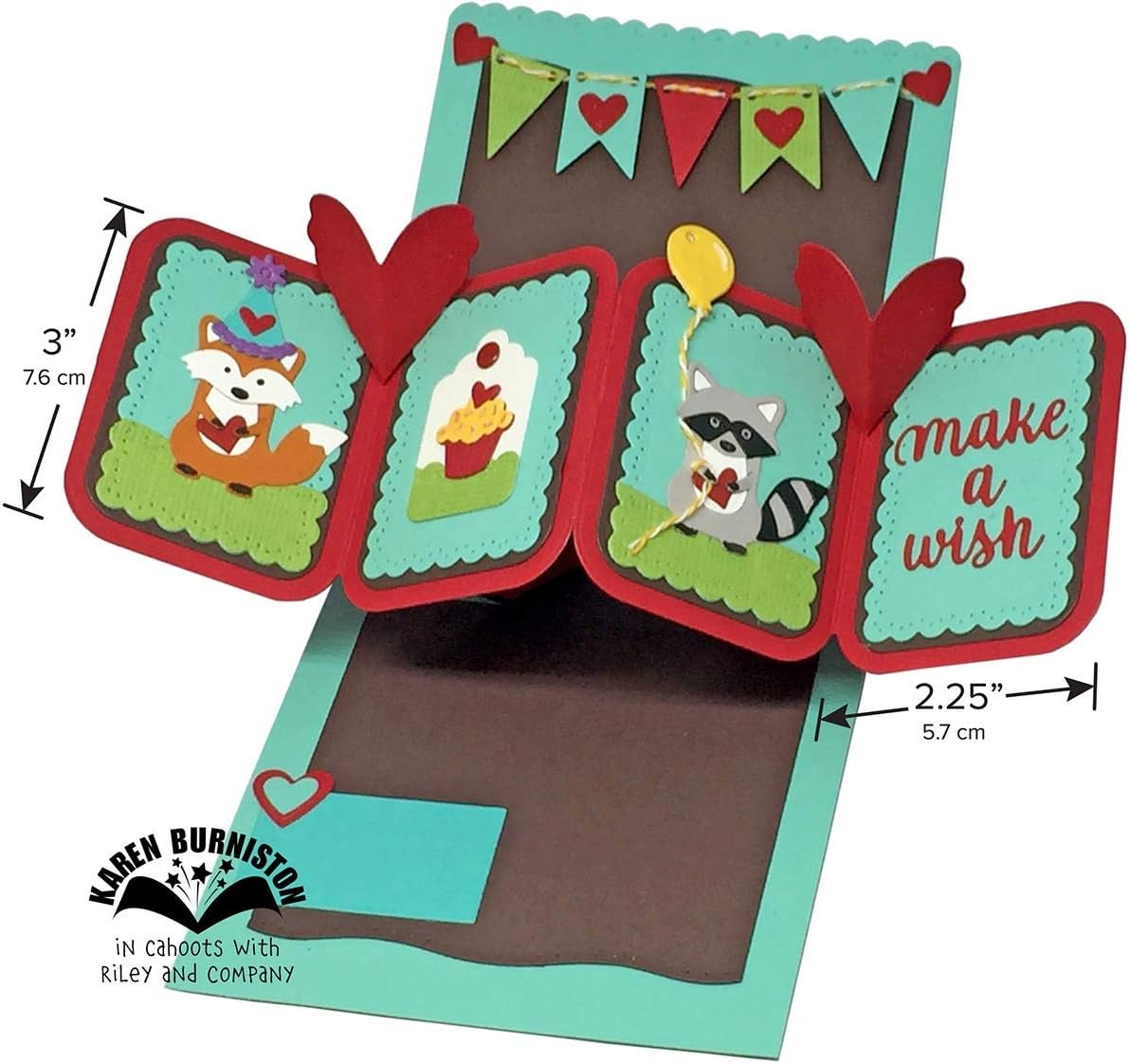 KB Riley 1009 Karen Burniston Dies-Twist Panel Pop-Up