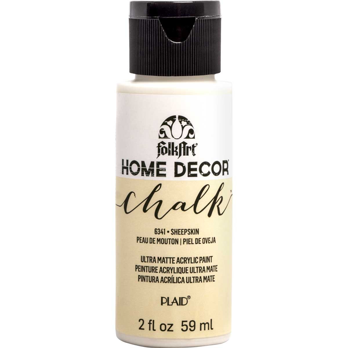 FolkArt Home Decor Chalk Paint; 2oz. (12 Colors)