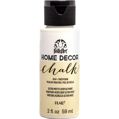 FolkArt Home Decor Chalk Paint; 2oz. (12 Colors)