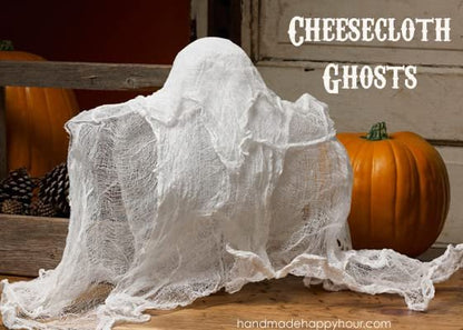 Mod Podge Stiffy Fabric Stiffener, Cheesecloth and Brushes - 8oz Quick Mod Podge Fabric and Hat Stiffener, 3 Pixiss Foam Brushes 36 Yards of Cheesecloth